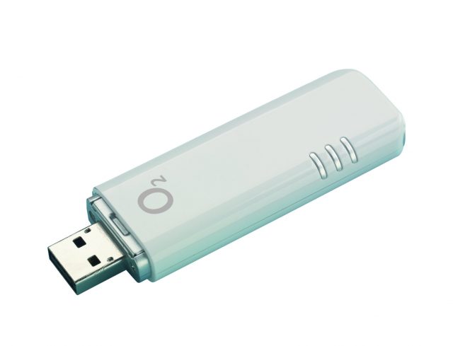 O2's Pay-as-you-go mobile internet dongle