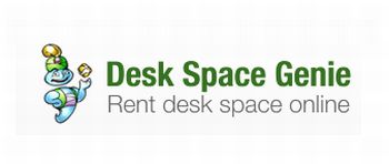 logo Desk Space Genie broadband internet credit crunch office space security